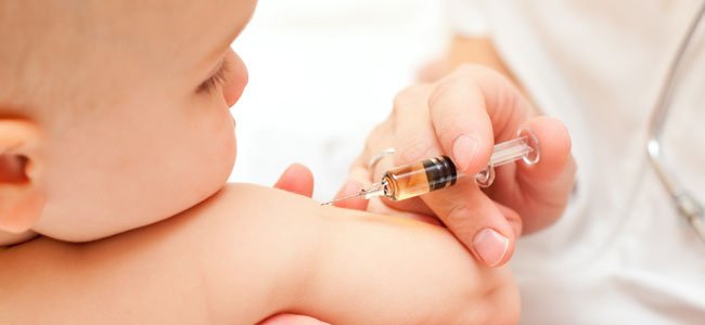 Aplicación de Vacunas para niños